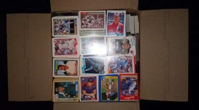 huge baseball card lot large flat rate box filled - Thumbnail 2