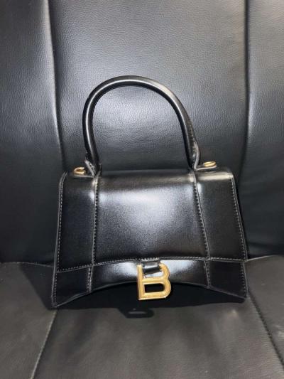 WOMENS HOURGLASS SMALL HANDBAG balenciaga - Thumbnail 5