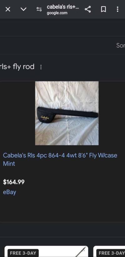 Cabelas RLS with case - Thumbnail 4