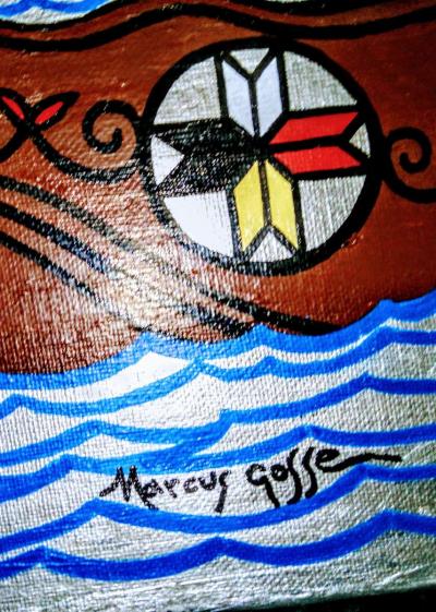 oil acrylic painting by world famous Marcus Gosse - Thumbnail 2