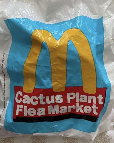 Limited Edition McDonalds Cactus Plant happy meal toys - Thumbnail 4