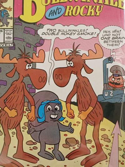Bullwinckle and Rocky 2 1988  Star Comics 1st Baron Von Shtu - Thumbnail 2