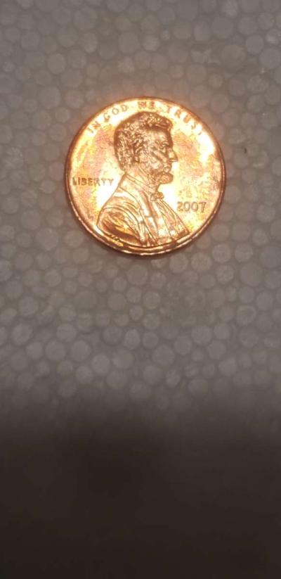 2007 penny in circulation - Thumbnail 3