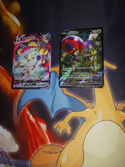 pokemon cards obeetle vmax and v - Thumbnail 2