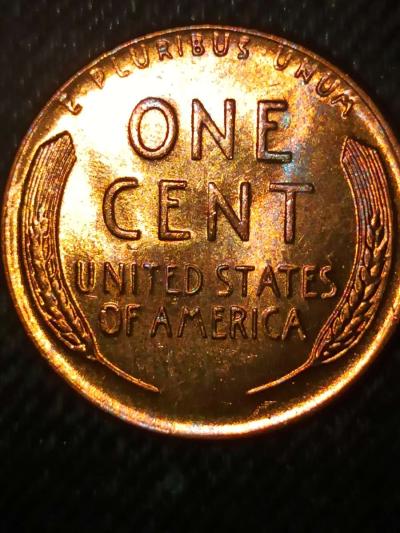 1956 Double Died Lincoln Penny - Thumbnail 2