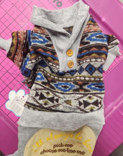 Pet Dog Lot of 5 Full Length Outfits Never Worn SZs ML - Thumbnail 6