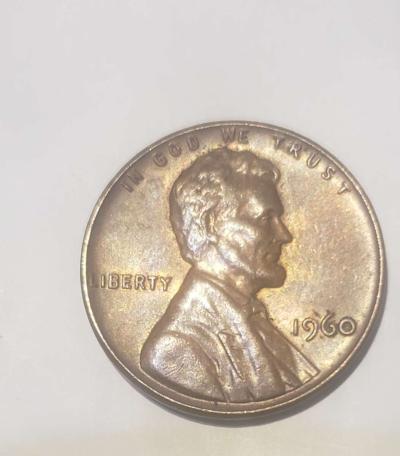 1960 penny - Thumbnail 3
