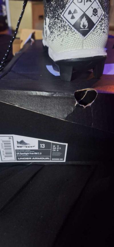 Under Armour Football Cleats Size 13 - Thumbnail 3