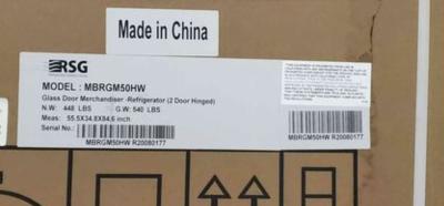 Double Door Refrigerator New MaxCold 48 Cu Ft RRR Appliances - Thumbnail 4