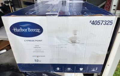 Harbor Breeze Cypress Point Ceiling Fan BRAND NEW - Thumbnail 3