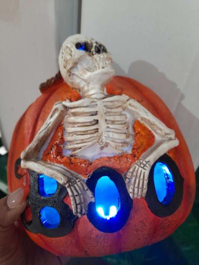 Halloween lighted pumpkin - Thumbnail 3