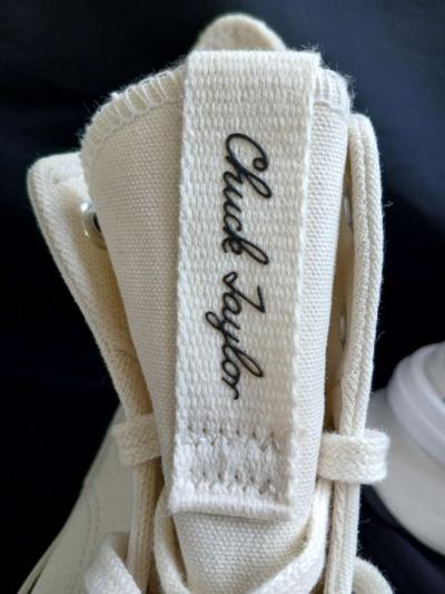 NEW Converse Unisex Run Star Legacy Hi Shoes Black White A00 - Thumbnail 6