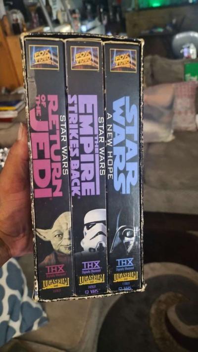 vintage Star wars Trilogy VHS mint condition - Jacksonville, Florida