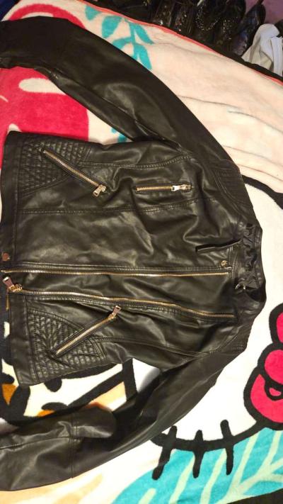 Womens Leather Jacket Medium - Thumbnail 2