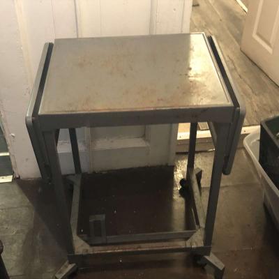 Vintage Antique Tiffany Stand Co Metal Drop Leaf Typewriter