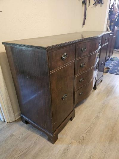 Wooden Dresser Good Condition - Thumbnail 2
