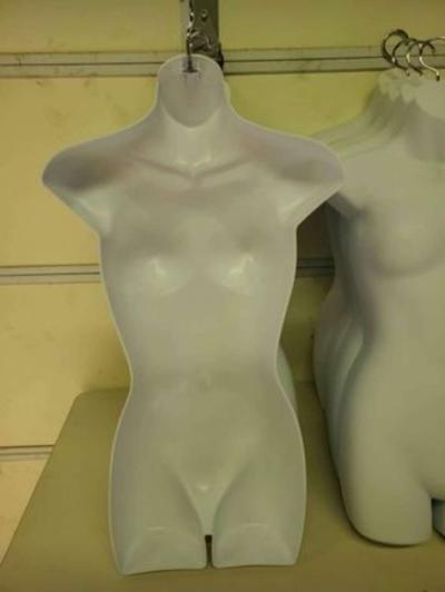 Female Molded White Form w Hook  Mannequin  Retail Boutique - Thumbnail 4