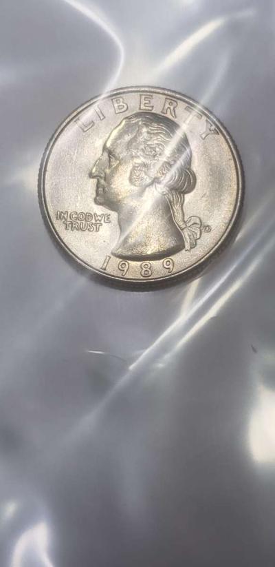1989 quarter dollar - Thumbnail 2