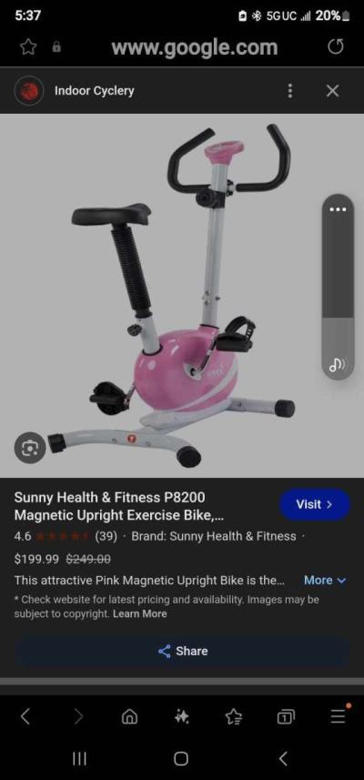 exercise bike - Thumbnail 2