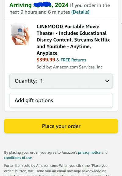 Portable projector 4k - Thumbnail 2