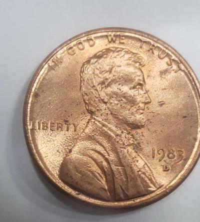 1983 penny - Thumbnail 2