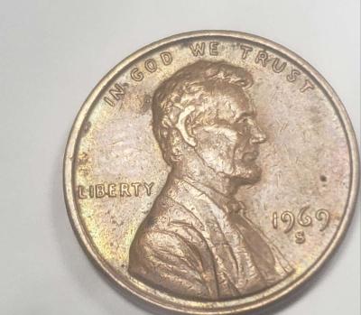 1969 S penny - Thumbnail 2