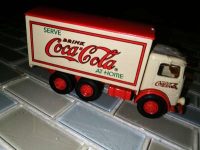 collector coke truck from 60 s all metal with plastic in the - Thumbnail 3