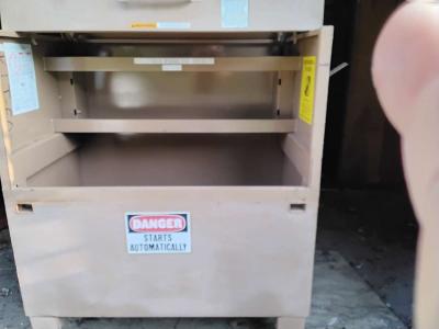 Knaack Gang Box or Job Box HD Caster Wheels OEM Like New - Thumbnail 5