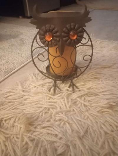 OWL CANDLE HOLDER - Spring Hill, Florida