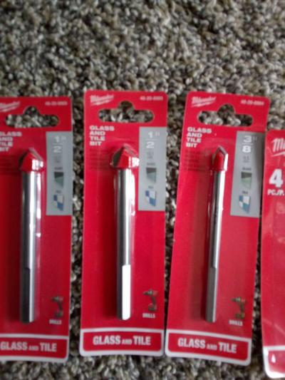 Milwaukee Glass And Tile Bits bundle - Thumbnail 2