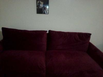 burgundy gaming couch - Thumbnail 3