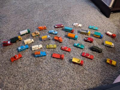 vintage Matchbox Cars by Lesney with Travel Case - Thumbnail 2