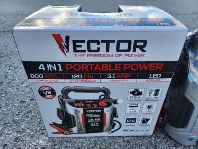 Vector 4 In1 Portable Jump Starter - Thumbnail 5