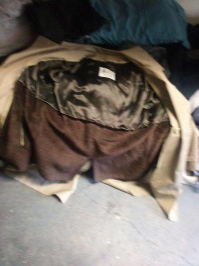 London Fog Tan Trench Coat - Thumbnail 5