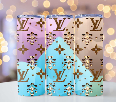 Louis Vuitton Tumbler Wrap Fashion Tumbler Wrap - Thumbnail 2