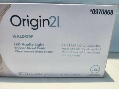 Origin21 Waldorf Vanity Light Bar BRAND NEW - Thumbnail 5