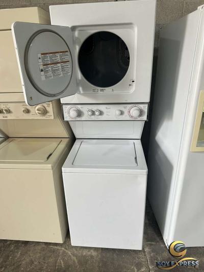 Whirlpool combo 24W washer and dryer stackable white color - Thumbnail 3