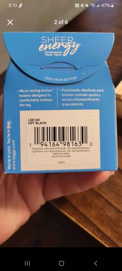 Black large tights - Thumbnail 2