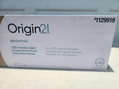 Origin21 Brighton LED Vanity Light BRAND NEW - Thumbnail 5