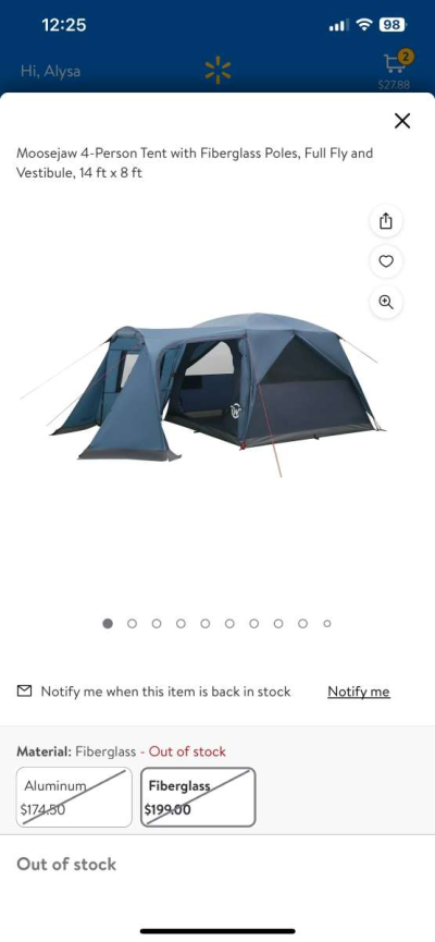 camping gear and tent - Thumbnail 5