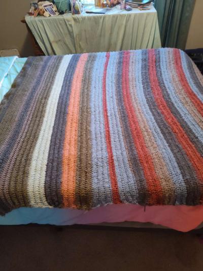 hand made crochet blanket - Thumbnail 2