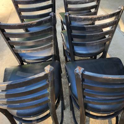 Metal Chairs  Bar Height W Cushioned Seats  RRR Furniture - Thumbnail 4
