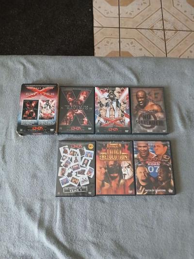 Lot Of 26 WWE And TNA Impact Wrestling DVDs - Thumbnail 5