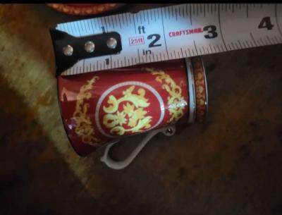 Bijoux Terner set of 3 tea cups with saucers - Thumbnail 6