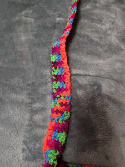 Crocheted Crossbody bag - Thumbnail 4