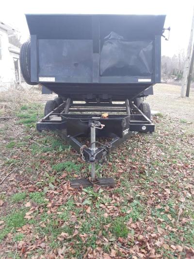 2018 sure track Dump  Trailer Tag along dual Rams  Alxes - Thumbnail 4