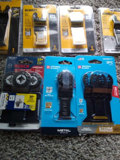 DeWalt Bosch Imperial Blades oscillating blades bundle - Thumbnail 4
