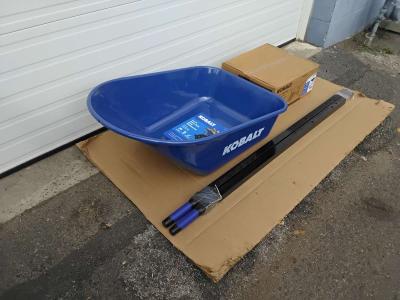Brand New All Steel Kobalt Wheelbarrow Hardware Tire - Thumbnail 4