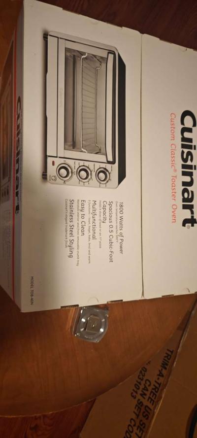 Cuisinart Custom Classic Toaster Oven  Model TOB40N  New - Thumbnail 4