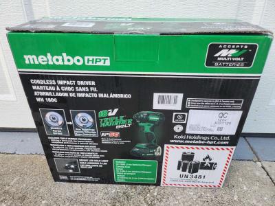 Metabo HPT 18v Cordless Impact Driver - Thumbnail 5